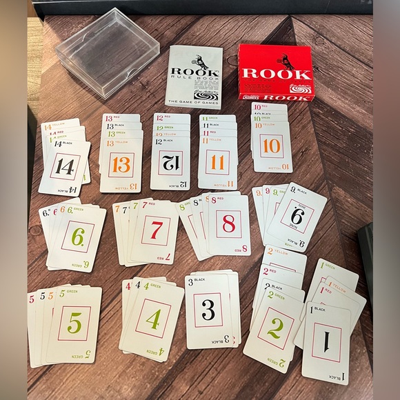Rook Card Game 1963 Parker Brothers Complete French & English - Picture 3 of 3